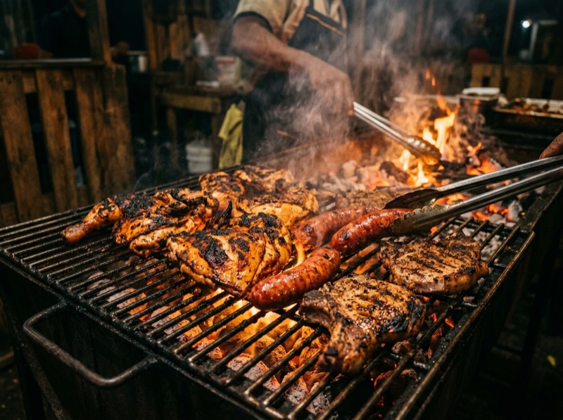 Parrilla: Asador criollo dominicano