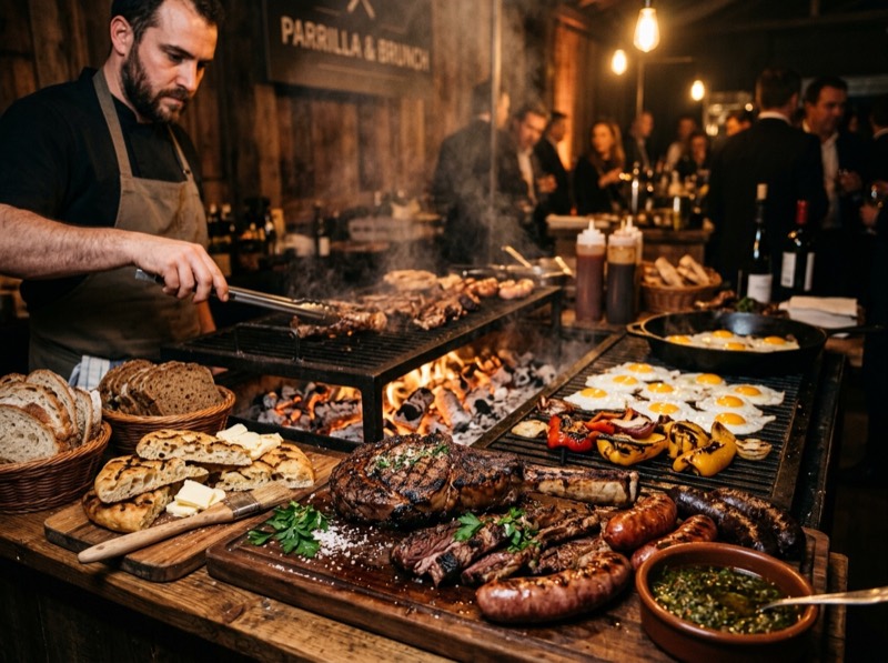 Parrilla: Brunch parrillero corporativo