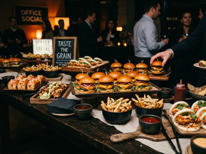 Parrilla: Catering corporativo
